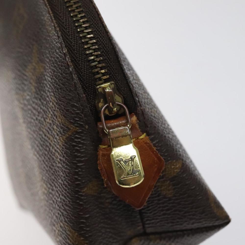 LOUIS VUITTON Monogram Pochette Cosmetic PM Cosmetic Pouch M47515 LV Auth fm4619 - Picture 8 of 16